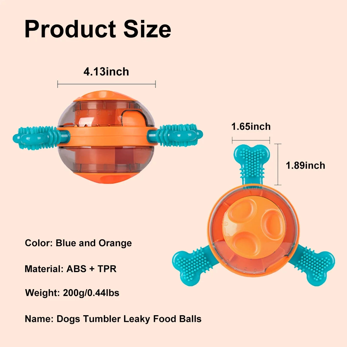 Interactive Dog Puzzle Feeder - Treat Dispenser for Mental Stimulation