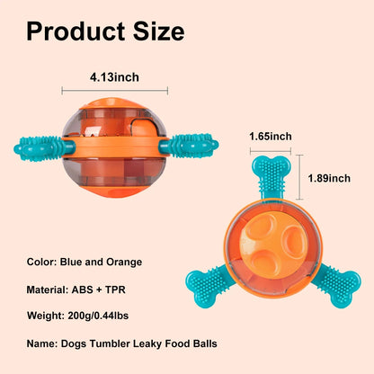 Interactive Dog Puzzle Feeder - Treat Dispenser for Mental Stimulation